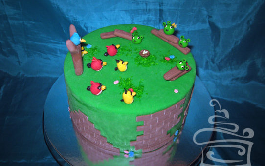 Торт "Angry Birds"