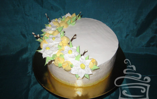 Торт "Нарциссы"